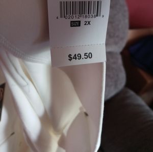 Women's white dress pants